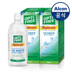 옵티프리 리플레니시 420ml x2개, 2개