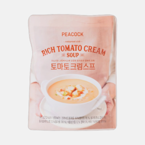 피코크 토마토크림스프, 3개, 190g