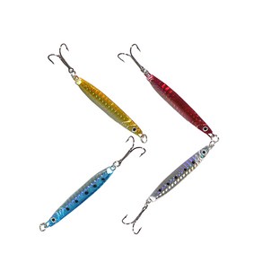 FULL METAL JIG 바다 민물용 산천어 송어 메탈지그 12g 14g 21g, 실버, 1개