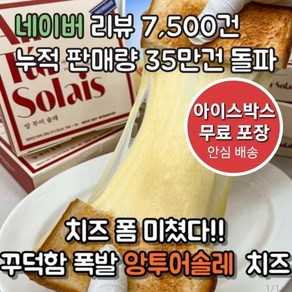 [본사발송] 앙투어솔레 아일랜드 100% 자연치즈 구워먹는 치즈 300g(100g x 3팩), 300g, 2개