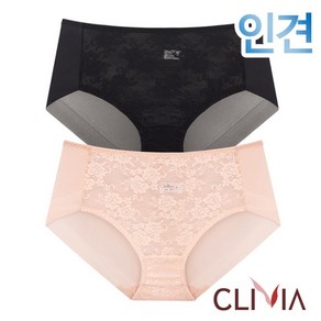 [크리비아]인견 레이스 미디 헴누디삼각팬티1종(CPT3797)95-105