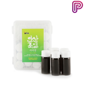 인산죽염 서목태 약콩 사리장 200ml (10ml 20병), 20개