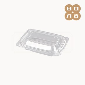BK [BK] 일회용 반찬용기 D-001 투명 1000개세트(몸통+뚜껑), 1개, 1000세트