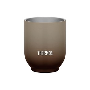 써모스 THERMOS 진공 보온 보냉 컵 찻잔 텀블러 240ml 3컬러 JDT-240, 브라운, 1개