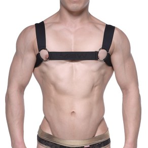 METROMALEWEAR [M2W] Logo Haness Black (1200-20)