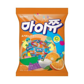 [파이브온] 크라운 마이쮸 요거트오렌지, 284g, 2개