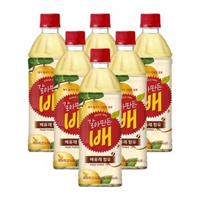 해태 갈아만든 배 500ml 6입, 6개