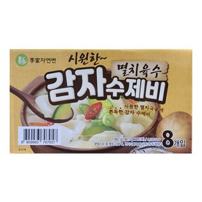 이가자연면 감자수제비 186.5g x 8개입 멸치육수 코스트코, 8개