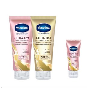 바세린 바디로션+70ml 사은품 Gluta-Hya Vaseline Lotion, 플로레스 글로우, 2개, 330ml