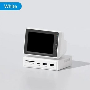 Hagibis IPS AIDA64 PC CPU RAM 모니터 서브 스크린 노트북 PC, WHITE, 02 Standad Edition, 01 White