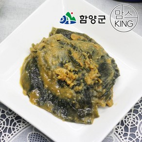 함양군 지리산 해올림푸드 콩잎된장 장아찌 400g, 1개