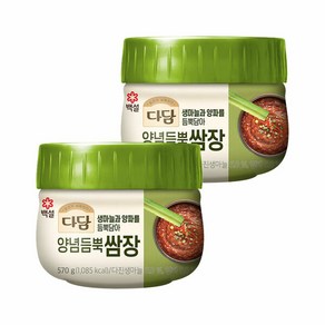 다담 양념듬뿍 쌈장 570g x2개