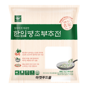 사옹원)한입땡초부추전 1kg, 1개