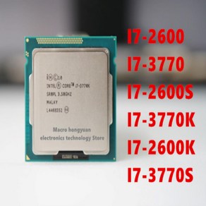 정품 i7-2600 I7-3770T 쿼드 코어 1155, 10 I5-2500K