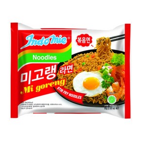 [공식수입인증정품] 인도미 미고랭 라면 오리지널 80g, 40개