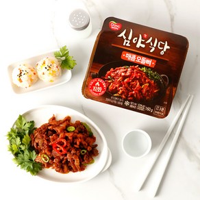 동원 심야식당 매콤오돌뼈160g x4개(무료배송), 160g, 4개