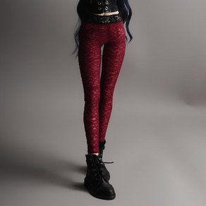 돌모아 구체관절인형의상 56cm 60cm SD13 버건디 빨강 레이스 팬츠 SD - Shauwa Lace pants (D.Red), 다크 레드, 1개