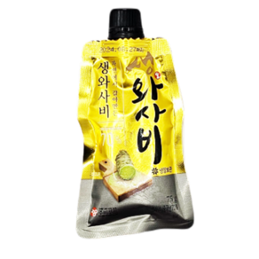 주비푸드 생와사비 골드, 75g, 4개