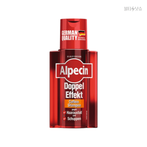 [정품]알페신 지성두피 컨트롤 각질 비듬케어 더블이펙트 샴푸 200ml 1개