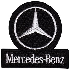 와펜 D836 - 레이싱 Mecedes Benz 마크 패치 와펜, 1개