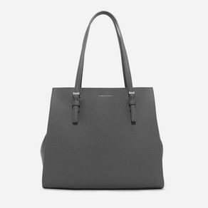 CHARLESKEITH 클래식 더블 핸들 토트 백 (GREY)