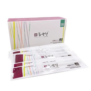 동방장침 1Box(1000pcs)/0.40x75mm/멸균침, 1개