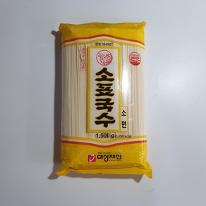 소표국수 소면 1.5kg, 3개