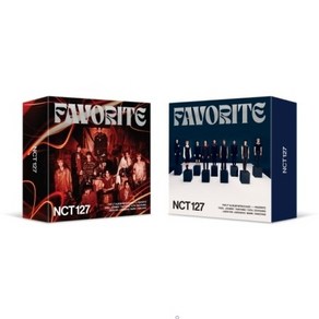 NCT127 리패키지 Favoite 3집 엔시티 페이보릿 키트버전 버전선택, 랜덤버전(두장중복), 포스터없음