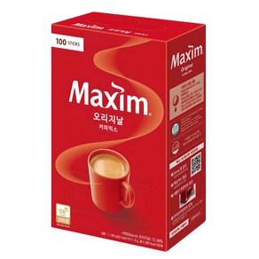 맥심 오리지널 커피믹스, 11.8g, 1개
