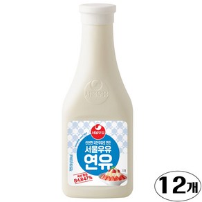 서울우유 연유 500g X 1개, 12개