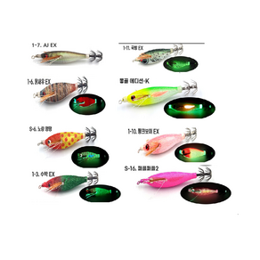 열린산업 열린 YL 에기 이카슷테 주꾸미 갑오징어 한치 선상낚시 국방 닭새우 AJ AJ레드, 1개