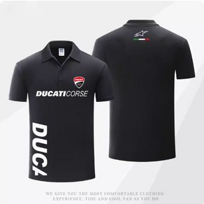 Ducati 두가티 GP 카센타 R1 F1 라이더 A스타 반팔 카라티 바이크 매니아 정비소 팀복