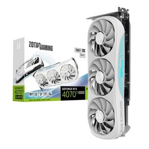 HIT ZOTAC GAMING 지포스 RTX 4070 Ti SUPER Tinity OC D6X 16GB White /정품/오늘출발/안심포장