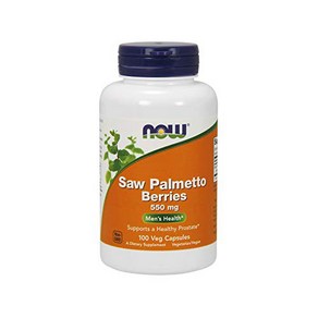 Now Foods Saw Palmetto 550mg 100 Vcaps