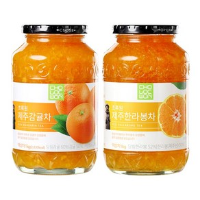 초록원 제주감귤차 +제주 한라봉차 (2kg), 2kg