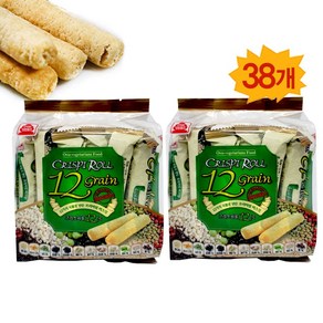 영양만점 건강간식 크리스피롤 12곡 곡물과자 간식, 2개, 190g