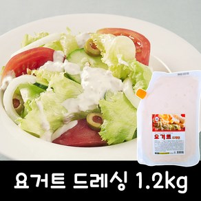 텃밭 요거트드레싱 1.2kg (아이스), 1개