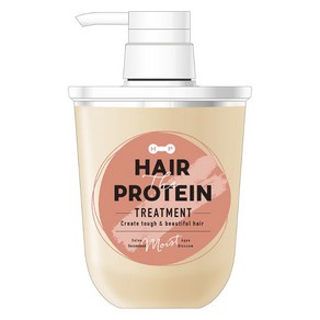 헤어더프로틴 트리트먼트 모이스트 아쿠아 블로썸, 1개, 460ml