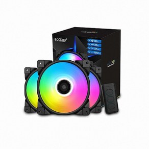 PCCOOLER HALO 3-in-1 FRGB KIT 시스템쿨러 (3PACK REMOTE), 1개