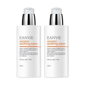 EANVIE 엔비 솔루션 수딩 로션 120ml (x2), 2개