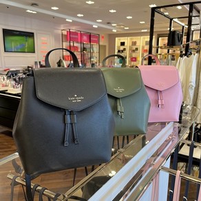 [미국직배송]빠른배송 KATE SPADE 케이트스페이드 리지 미디엄 플랩 백팩 lizzie medium flap backpack WKR00345호환