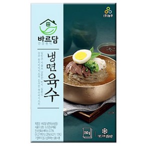 바르담 냉면육수(냉동) 350g 세트, 5개