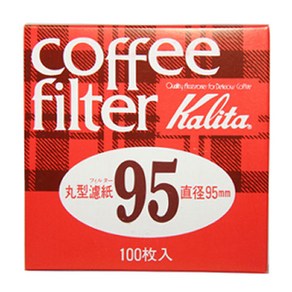 칼리타 라운드필터 95mm 100매, 1개
