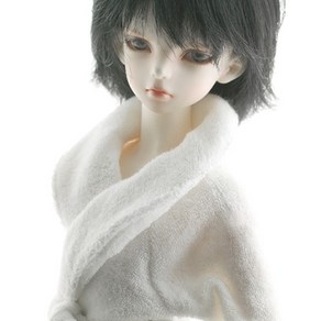 돌모아 구체관절인형의상 43cm MSD 화이트 목욕가운 세트 MSD - Simple Bath Gown Set (White)[A2], 1개