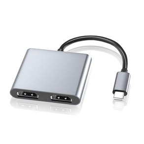 C타입 허브 HDMI 듀얼 모니터 젠더 분배기 컨버터 HDCP 넷플릭스 미러링 케이블 기능