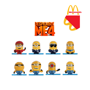 [Mcdonald's] 미니언즈 4 굿즈 슈퍼배드4 맥도날드 해피밀 장난감 피규어 10종 세트 개별구매 가능 Despicable Me 4 Mcdonald's Happy Meal, 9 AVL 데이브