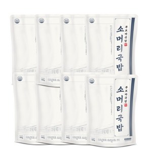 무보까국밥 한우 소머리국밥 (냉동) 600g x 8팩, 8개