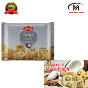 BIKA JI COCONUT SOAN PAPDI 소안팝디 코코넛 200G 1개