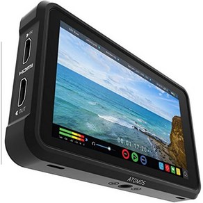 Atomos 아토모스 닌자 V 4Kp60 10bit HDR 일광 보기 1000nit 휴대용 모니터/녹음기 ATOMNJAV01, 1개