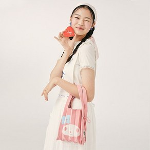 [백화점정품] 조셉앤스테이시 여성 Lucky Pleats Knit S My Melody Blossom Pink